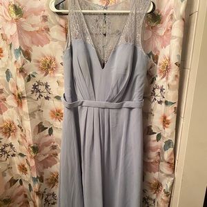 Sky Blue Bridesmaid Dress